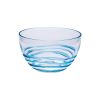 Designer Swirl Blue Acrylic Small Bowl, Break Resistant Premium Acrylic Round Serving Bowl for Party's, Snacks, or Salad Bowl, BPA Free