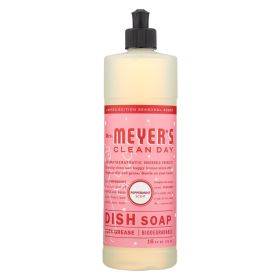 Mrs. Meyer's Clean Day - Liquid Dish Soap - Peppermint - Case Of 6 - 16 Fl Oz.
