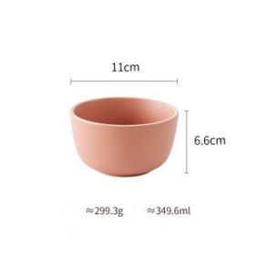 Pure Color Matte Ceramic Plate (Option: 17style)