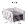 2 PCS Wardrobe Organizer Plastic Drawer Organizer Stackable Shelves Basket Cloth Wardrobe Container Bin Cabinets Home Office Bedroom Laundry Pull Out