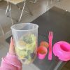 1pc Salad Cup; Household Salad Cup; Portable Salad Cup; Lunch Cup