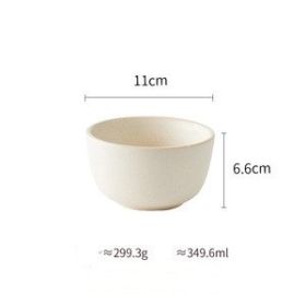 Pure Color Matte Ceramic Plate (Option: 19style)